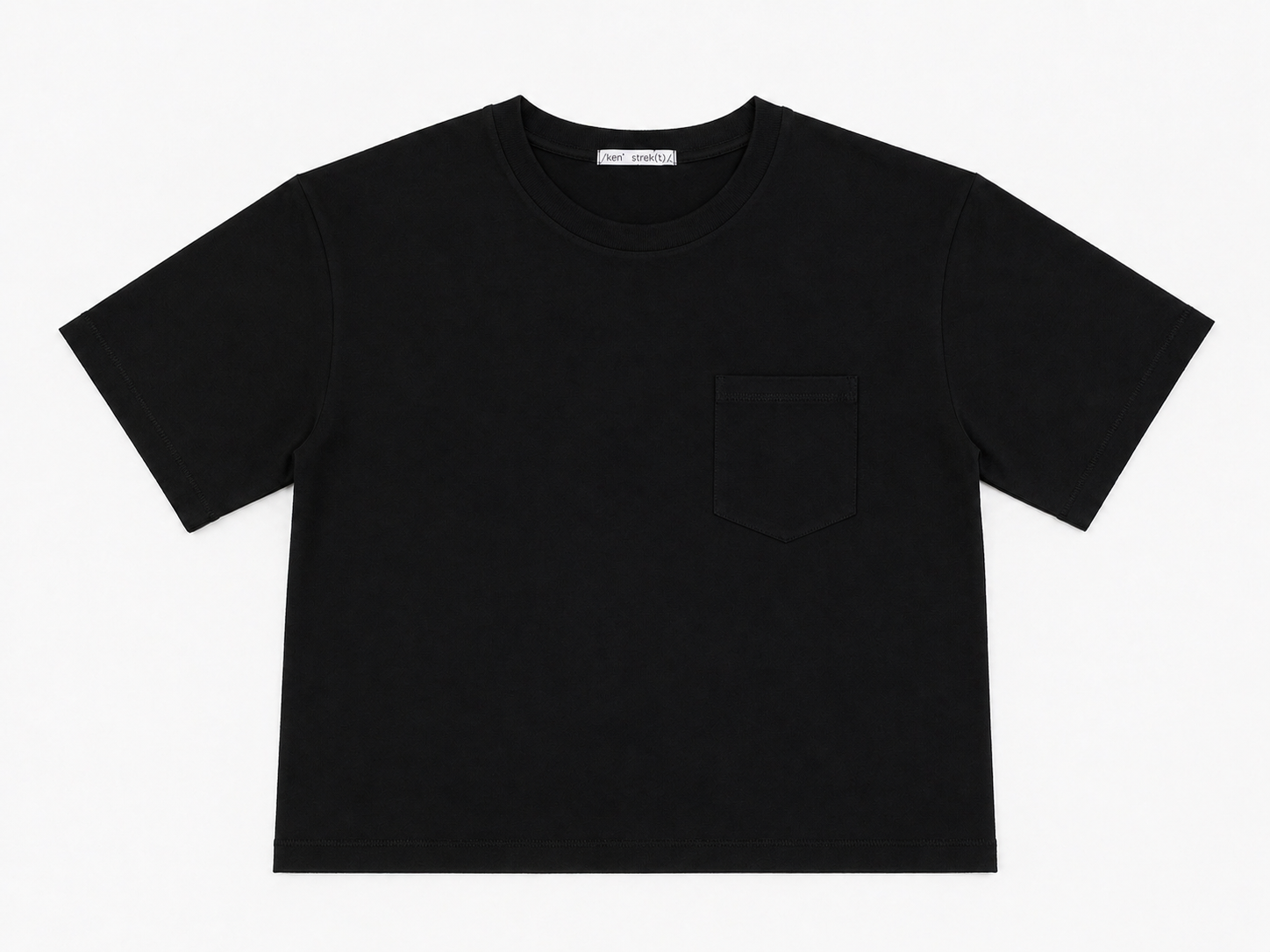 Single Stitch Pocket T-Shirt