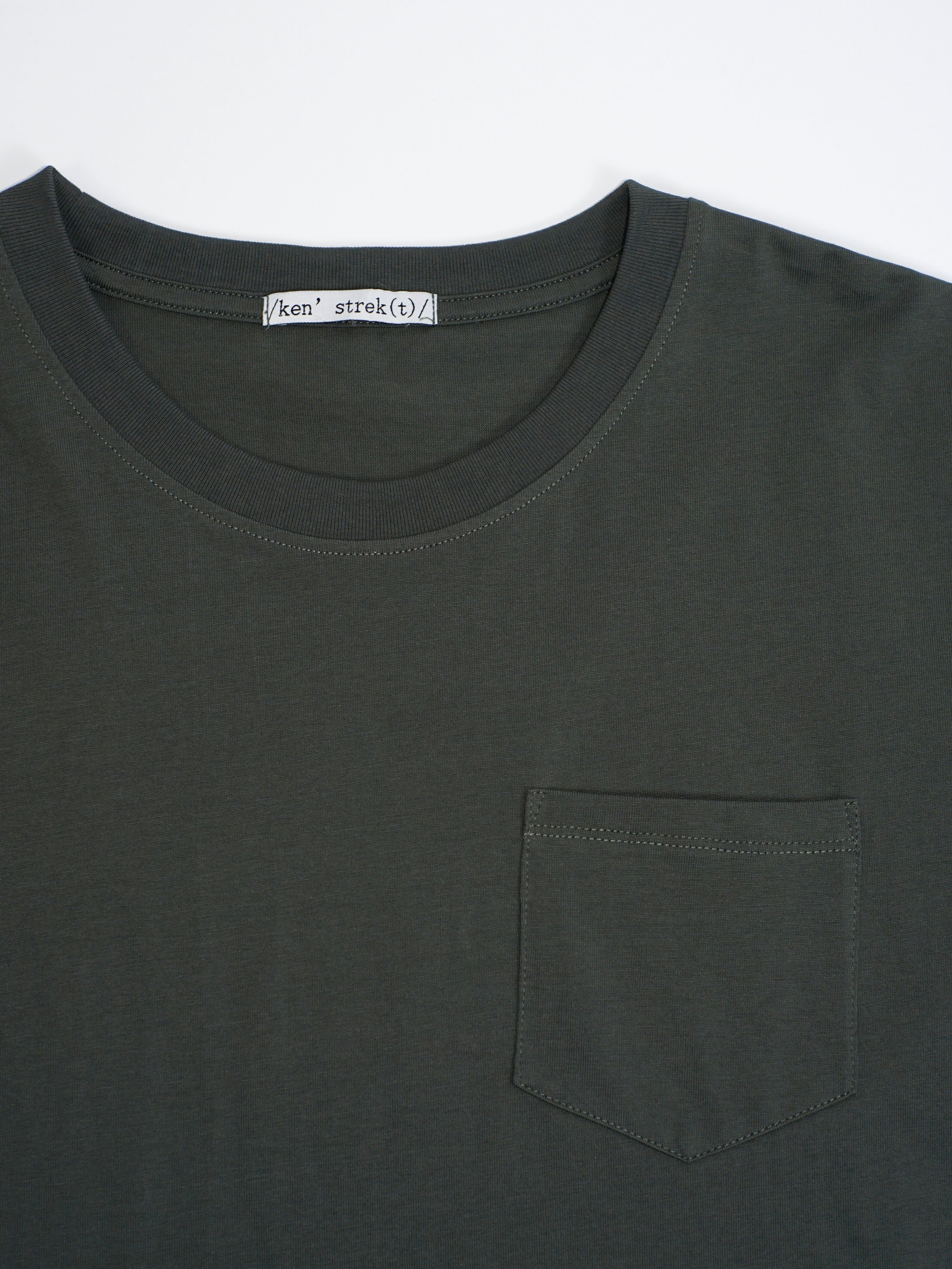 Single Stitch Pocket T-Shirt